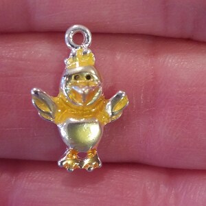 Chick Easter Mini Charms Findings 6pc