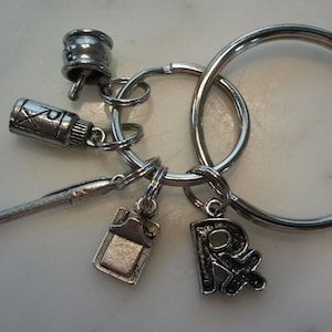 Pharmacy Pharmacist RX Keychain