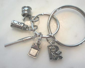 Pharmacy Pharmacist RX Keychain
