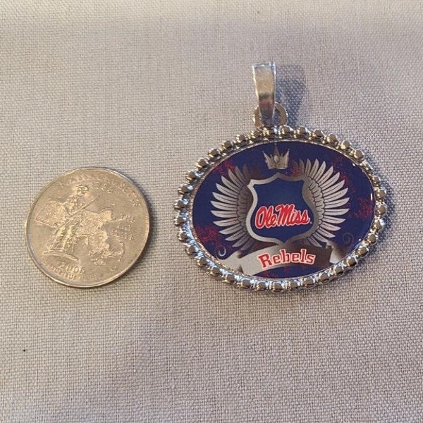 Ole Miss Pendant with Chain