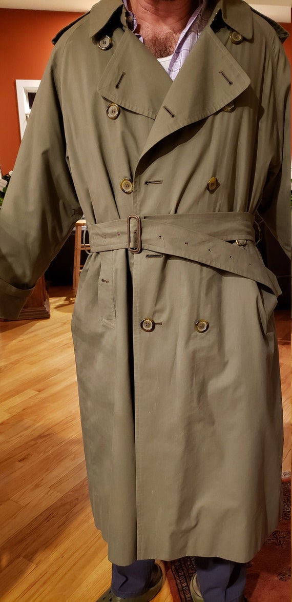 Burberry war Trench Coat double breasted raincoat