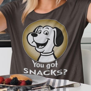 Funny Dog T-Shirt - Humorous Dog Character Tee for Snack Lovers, Perfect Gift for Dog Owners, funny shirt about dogs
