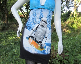 Star Wars droid t shirt bikini top