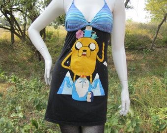 Adventure Time t shirt bikini dress