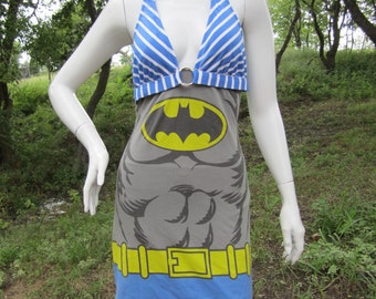 Batman t shirt bikini dress