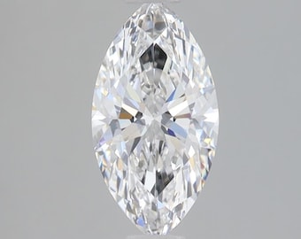 1.48ct F VVS2 Marquise Cut Labor gewachsener Diamant IGI-zertifizierter loser Stein