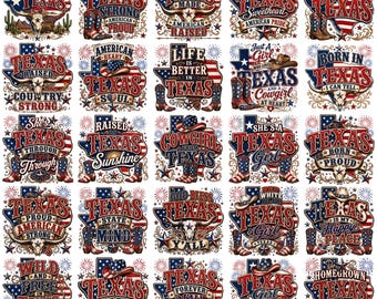 Lei viene dal Texas PNG, Ragazza del Texas PNG, Sublimazione Western Patriottica, 4 luglio PNG, Design per Maglietta da Cowgirl, File Digitali Scaricabili
