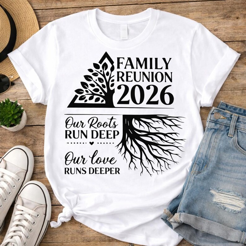 Family Reunion Svg Bundle, Family Tree Designs, Custom Name Reunion ...