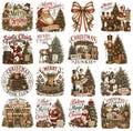 Retro Christmas PNG Bundle, Vintage Christmas Sublimation, Merry Christmas PNG, Santa Nutcracker PNG, Christmas Designs, Holiday png product logo