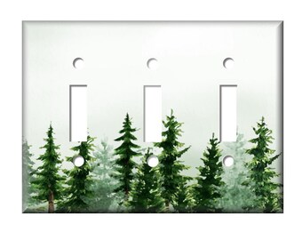 Forest Switch Plate Etsy