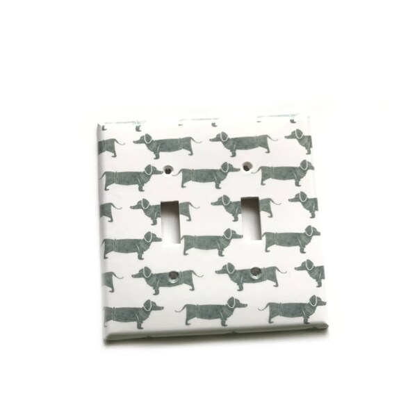Dog Switch Plate Cover Etsy