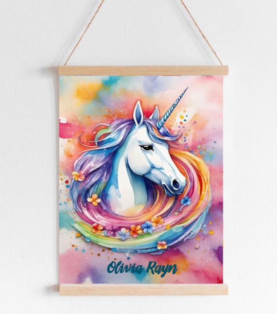 Unicorn hanging frame Unicorn hanging frame