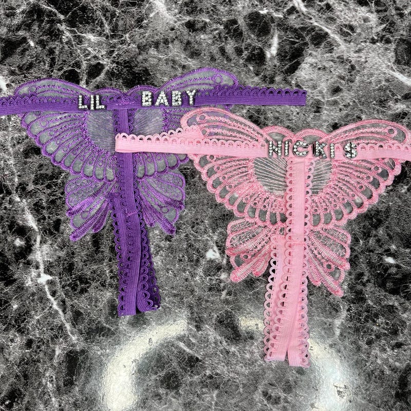 Butterfly thong (xxs-4x)