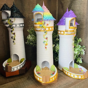 3D Gedruckter Prinzessin Würfelturm