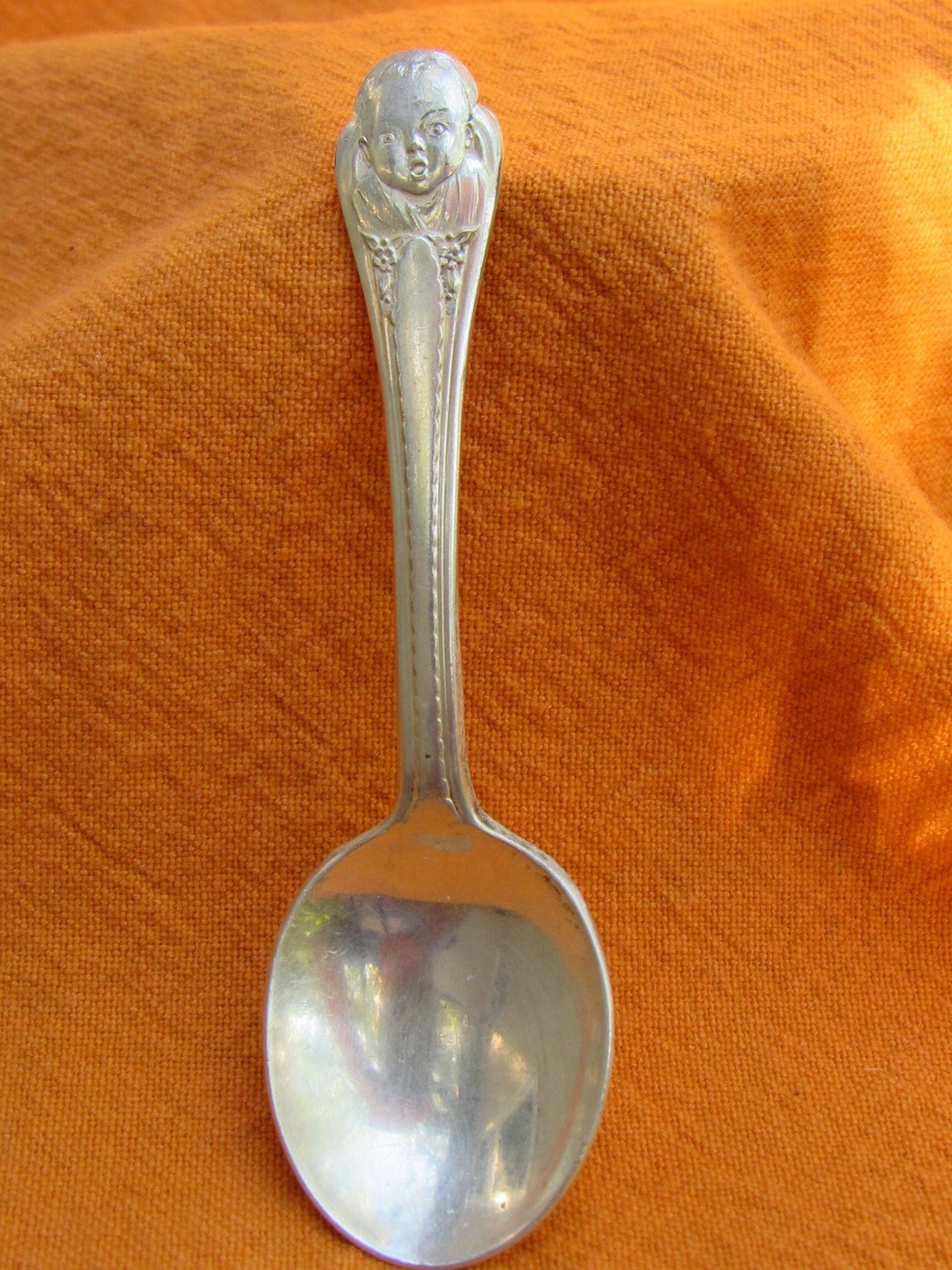 Vintage Gerber Silverplate Baby Spoon Lovely Baby Present Etsy