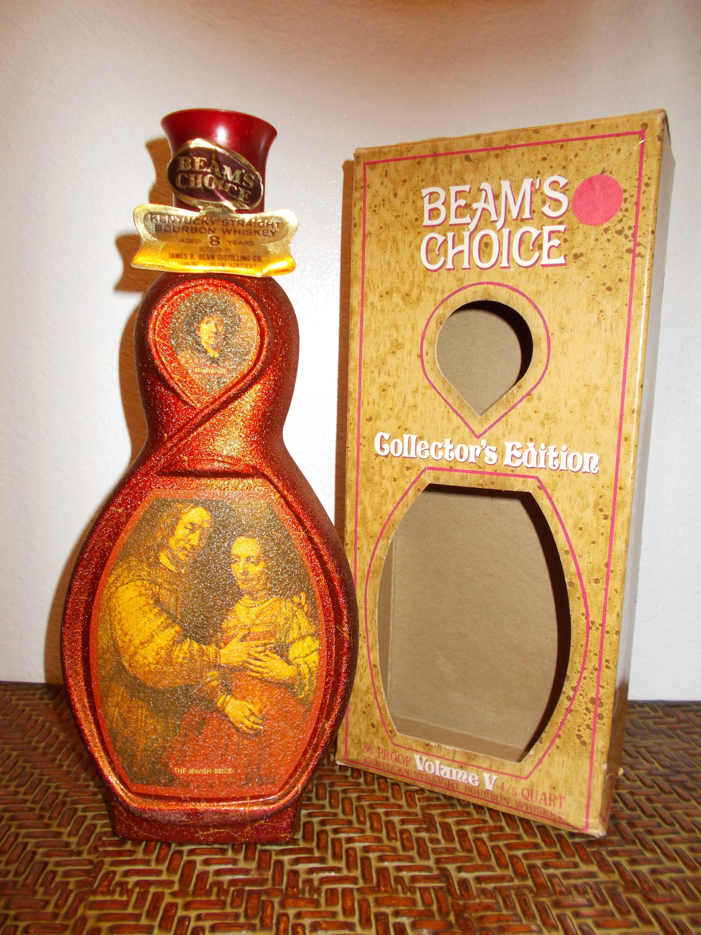 FREE Shipping- Vintage 1970s Jim Beam Collectors Edition the