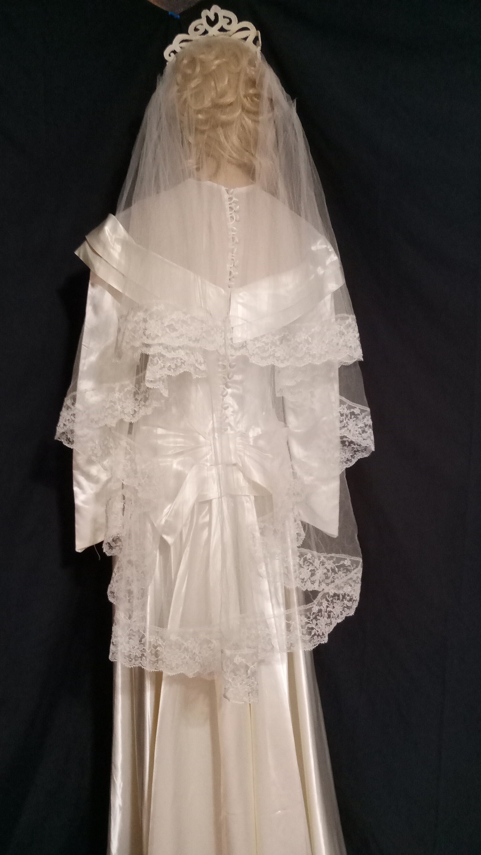 ebay vintage wedding dresses 1940s & Veils for Women for sale Tulle Fabric Vintage Wedding Dresses products for