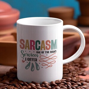 Sarcastic Cheeky Quote Mug, Gift For Work Colleague, Novelty Fun Mug, Cheeky Rude Mug, Gift for Bestie, Gift for Him, Gift for Her