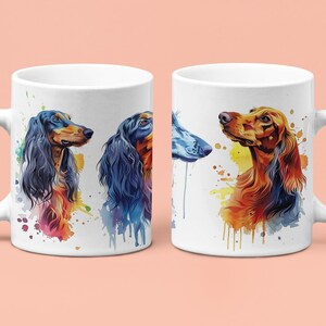 Doggy Mug Afghan Hound, Coffee Mug, Gift for Bestie, Pet Lover Gift