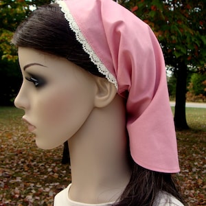 ADULT Modest Prayer Veil Pattern Long Veil Head covering Head scarf Tutorial Headcovering Sewing PDF Tutorial Headscarf Bandana DIY Headwrap image 4