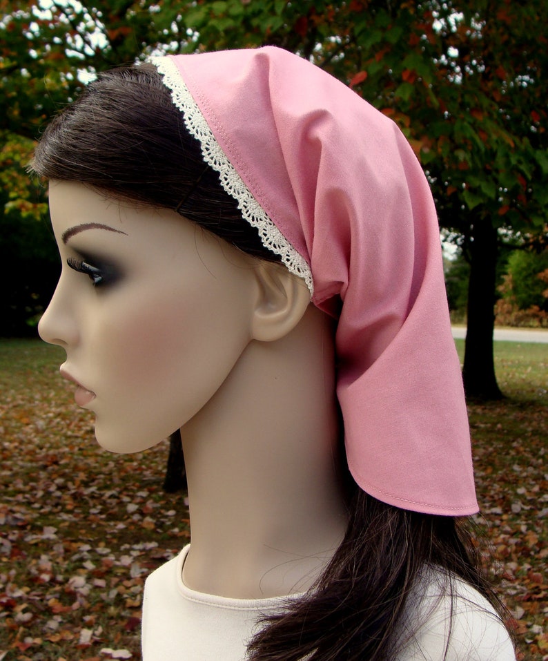 ADULT Modest Prayer Veil Pattern Long Veil Head covering Head scarf Tutorial Headcovering Sewing PDF Tutorial Headscarf Bandana DIY Headwrap image 4