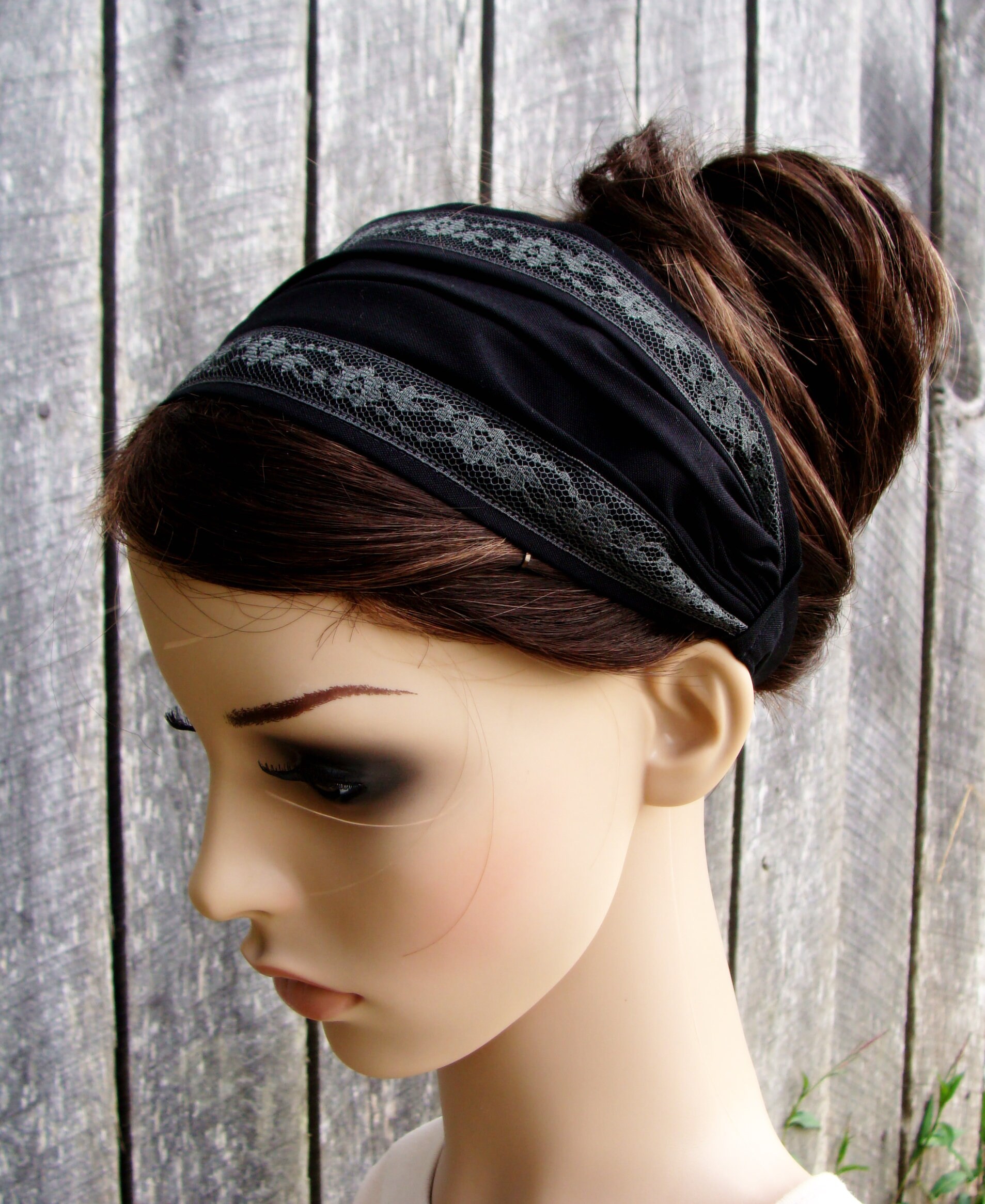 ADULT'S Bandana Headband Pattern for Women Exercise Yoga Etsy