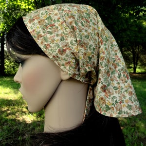 ADULT Modest Prayer Veil Pattern Long Veil Head covering Head scarf Tutorial Headcovering Sewing PDF Tutorial Headscarf Bandana DIY Headwrap image 3