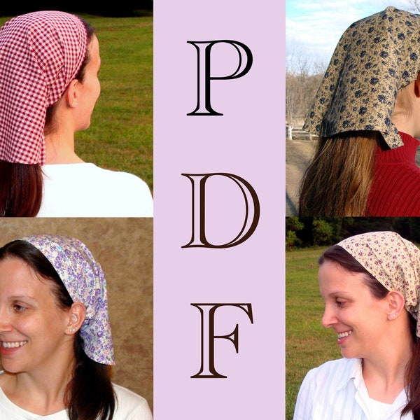 ERWACHSENE Modest Prayer Veil Muster Langer Schleier Kopfbedeckung Kopftuch Tutorial Headcovering Nähen PDF Tutorial Kopftuch Bandana DIY Headwrap