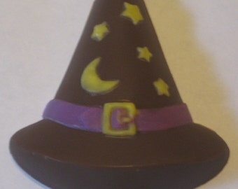 One dozen witch hat lollipops