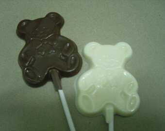 Teddy Bear Lollipops