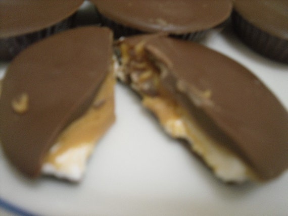 One Dozen Peanut Butter and Fluff Cups - Large