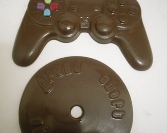 Grand Theft Chocolate CD and video game controller PS2 style