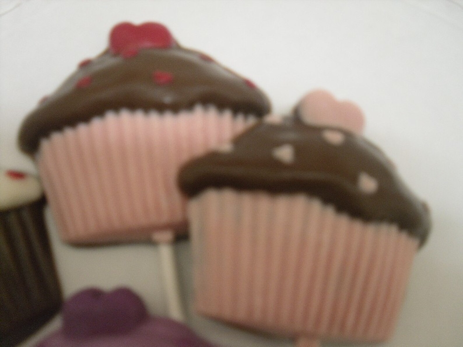 A Dozen Large Cupcake Lollipops Etsy