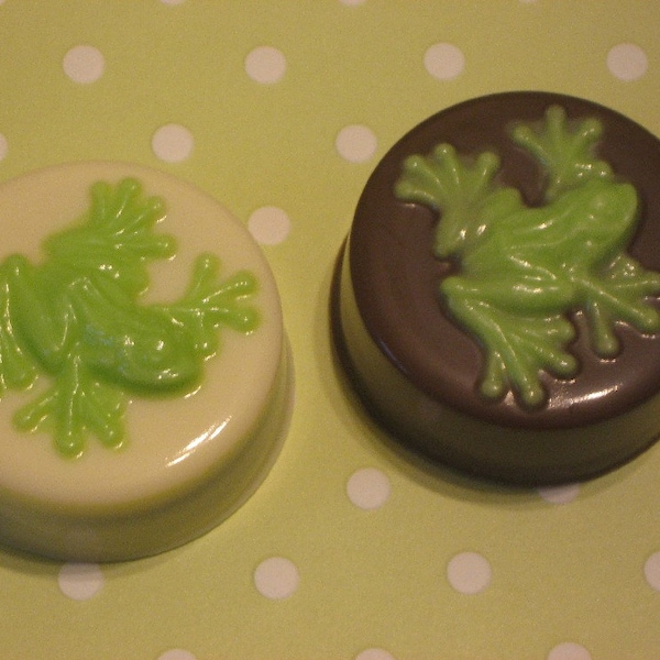 Frog chocolate covered sandwich cookie one dozen