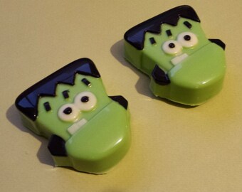 One dozen Frankenstein theme chocolate covered sandwich cookie party favor