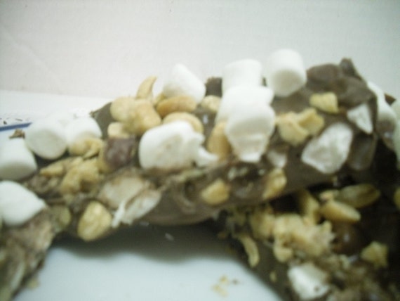 Peanut, Marshmallow, and chocolate bark