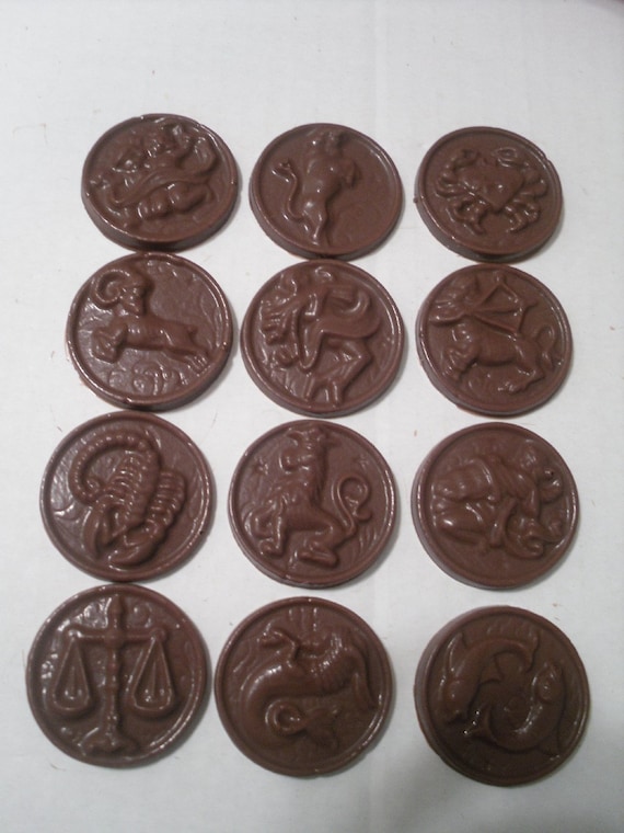 Chocolate Zodiac Medallions