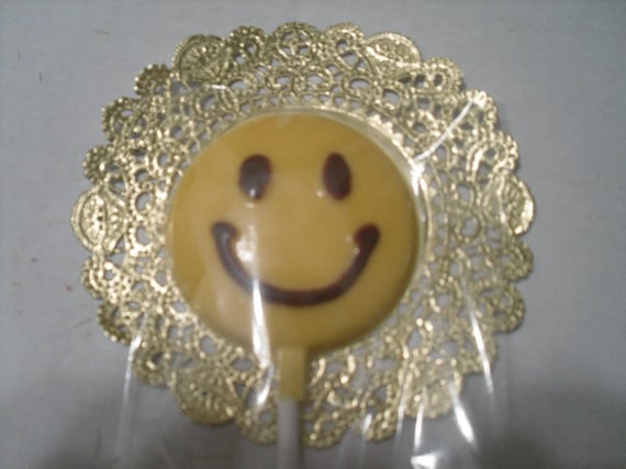 Smiley Face Lollipop