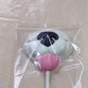 Set of 3 Dog nose novelty lollipop party favor image 4