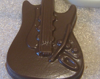 Electric guitar chocolate party favors - 3 pieces