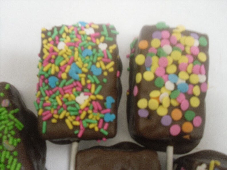 Chocolate Covered Rice Krispie Treats Etsy