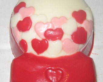 Heart Gumball Machine Chocolate Box