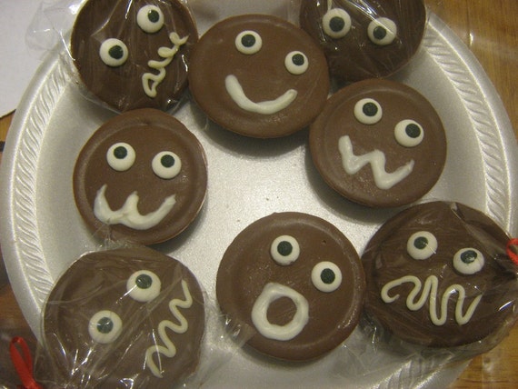 Funny Face Chocolate Covered Oreos