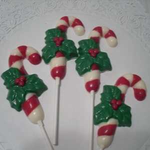 A Dozen Candy Cane Lollipops image 2