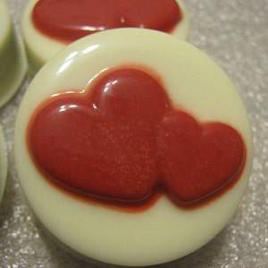 Chocolate covered sandwich cookies valentine wedding love design with hearts image 3