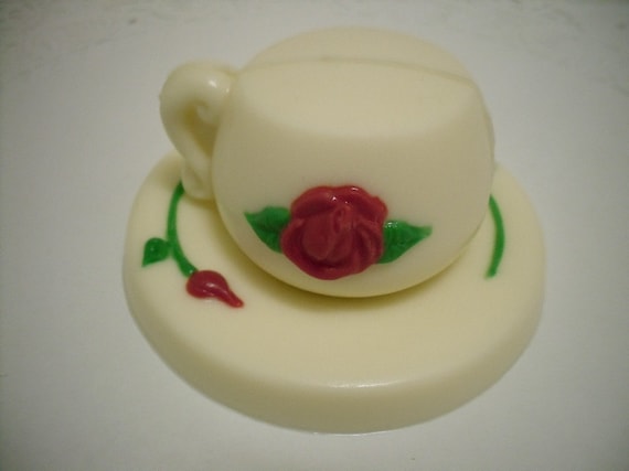 3D Chocolate Teacup and Saucer