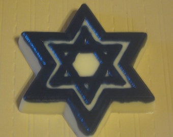 One dozen Star of David Hanukkah Chanukah party favors holiday favors lollipops suckers