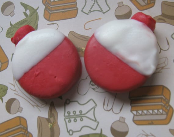 One dozen fishing bobber chocolate covered sandwich cookie party favors