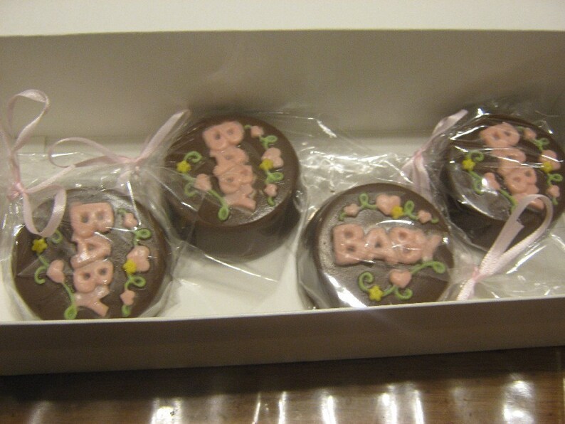 Baby design chocolate covered oreos image 2