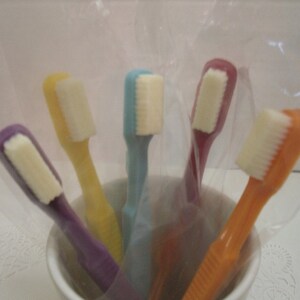 Half a dozen adult size chocolate toothbrushes image 2